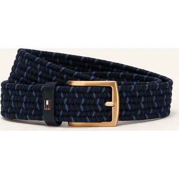 Opasek Tommy Hilfiger Pánský Pásek Denton, tmavě modrá / tmavě modrá...