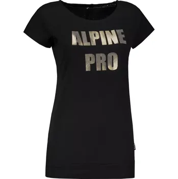Dámské oblečení Dámské triko ALPINE PRO TUFFA 4 LTSP371 ČERNÁ XS