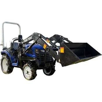 Zahradní traktor Malotraktor Tauros ZX25b 4V s čelním nakladačem