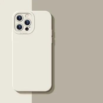 Pouzdro na mobilní telefon Silikonové pouzdro pro Apple iPhone 12 mini, bílá