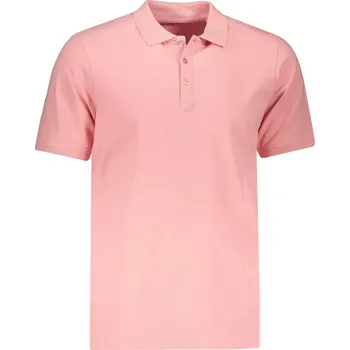 Pánské oblečení Pánské triko s límečkem ALPINE PRO SIMEON MTSP511 ČERVENÁ S