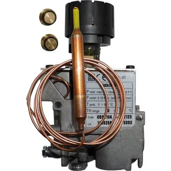 Příslušenství pro ohřívač vody Plynnový ventil / armatura SIT 630 EUROSIT 0630104 40-72°C na ohřívač ARISTON M9x1 - 630104 / 107835