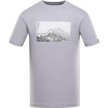 Pánské oblečení Pánské triko ALPINE PRO GORAF 2 ŠEDÁ S