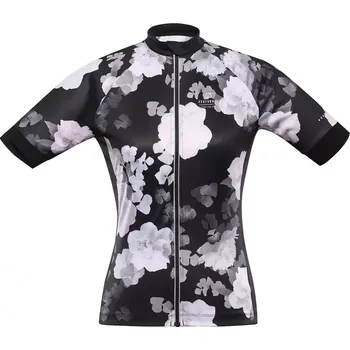 cyklistický dres Dámský cyklo dres ALPINE PRO SAGENA LTSC971 ČERNÁ M