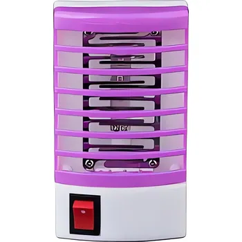 Odpuzovač zvířat Verk 01866 Elektronická lampa proti komárům a mouchám fialová