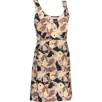 Dámské šaty Dámské sportovní šaty ALPINE PRO ELANDA 4 LSKT285 BÉŽOVÁ XS