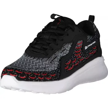 Pánská treková obuv Pánské boty ALPINE PRO BELVER MBTA353 ČERNÁ EU 42 (UK 8)