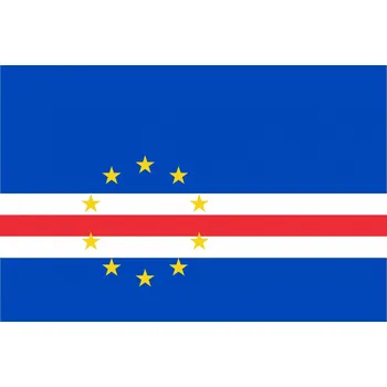 Vlajka Kapverdy vlajka - 30 x 45 cm - tunel, karabina