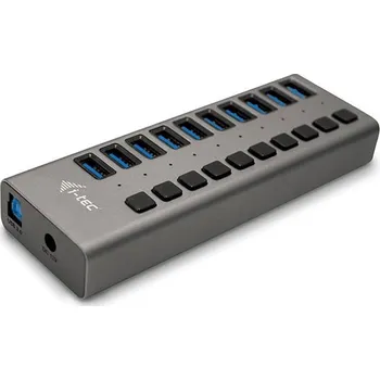 Mobilní telefon i-tec USB 3.0 nabíjecí HUB 10port + Power Adapter 48 W