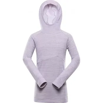 Chlapecká mikina Dětská mikina ALPINE PRO GORFO KSWB187 FIALOVÁ 128-134