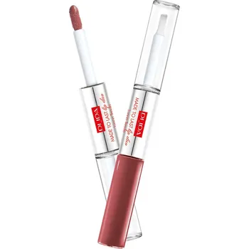 Rtěnka PUPA Milano Dlouhotrvající tekutá rtěnka Made To Last Lip Duo (Liquid Lip Colour) 2 x 4 ml 015 Nude Set + 2 měsíce na vrácení zboží