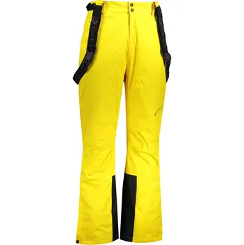 Snowboardové kalhoty Alpine Pro Sango 8 Pánské lyžařské kalhoty MPAS477 sytě žlutá XXL