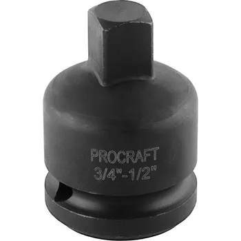 Gola hlavice Adaptér (redukce) z vnitřní 3/4" čtyřhran na vnější 1/2" pro rázové utahováky