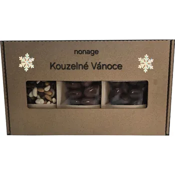 NONAGE Vánoční set ořechy v čokoládě 300&nbsp;g