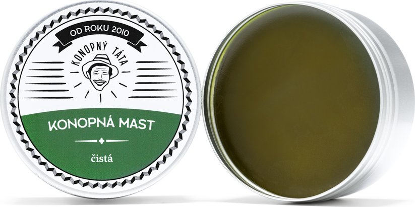 Konopná mast čistá Velikost: Cestovní 15 ml
