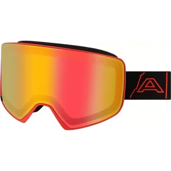 Lyžařské brýle ALPINE PRO NERDE C ČERVENÁ unisize