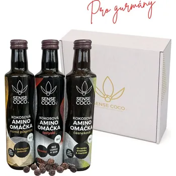 Omáčka Sense Coco Balíček pro gurmány - set amino omáček, 3x 330 ml