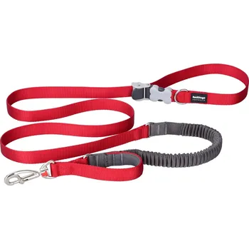 Vodítko pro psa Red Dingo vodítko SuperLead Running – Red – 20 mm x 2,25 m