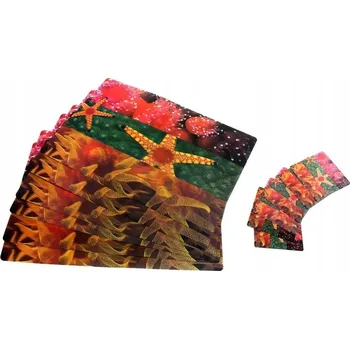 prostírání Pronett SM2057 Prostírání na stůl s 3D efektem 6 + 6 ks