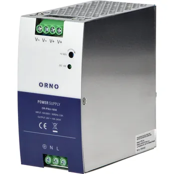 spínaný zdroj ORNO 24V Napájecí zdroj na DIN lištu DC, 10A, 240W