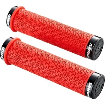 grip 00.7918.026.003 - SRAM LOCKING GRIPS DH SRAM SILICONE RED Množ. Uni (00.7918.026.003 - SRAM LOCKING GRIPS DH SRAM SILICONE RED Množ. Uni)