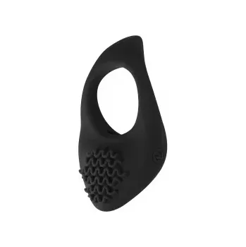 Vibrační erekční kroužek Pure Passion Moonshine Black (Pure Passion Moonshine Black – vibrační kroužek pro intenzivní stimulaci partnerky)