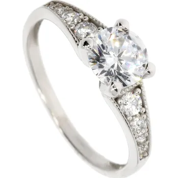 Prsten Zlatnictví Helios Zásnubní prsten Velikost: 53, Váha: 1,85g