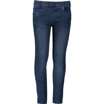 Chlapecké kalhoty Dětské džíny ALPINE PRO ALFO KPAT220 TMAVĚ MODRÁ 104-110