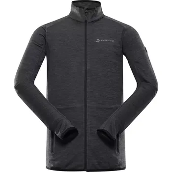 Pánské oblečení Pánská mikina ALPINE PRO EASER MSWA354 ČERNÁ XS