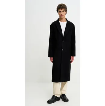 Dámský kabát Vlněný kabát A.P.C. Manteau Charles WOAJS.H01543 černá 99X, vel. M
