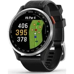 GARMIN Approach S44 Black golfové hodinky + Dárková krabička týček