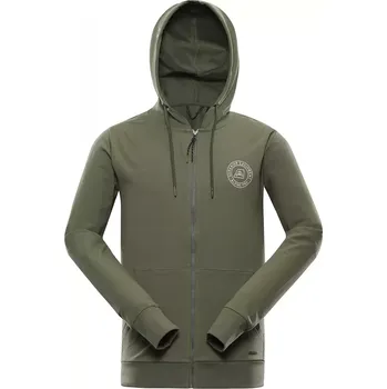 Pánská mikina Pánská mikina ALPINE PRO APEL MSWA355 ZELENÁ XS