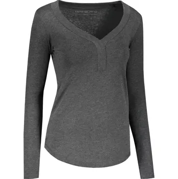 Dámské oblečení Dámské triko ALPINE PRO CLAUDA LTSS685 ČERNÁ XS