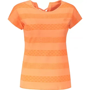 Dámské oblečení Dámské triko s krátkým rukávem ALPINE PRO WELA LTSN496 ORANŽOVÁ XS