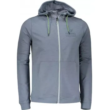 Pánská mikina Pánská mikina ALPINE PRO VERG MSWX299 SVĚTLE ŠEDÁ S