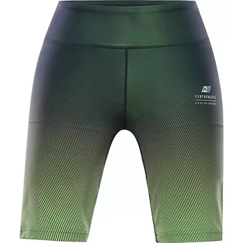 Dámské šortky ALPINE PRO GARELA LPAA632 SVÍTIVĚ ZELENÁ L