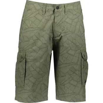 Pánské oblečení Pánské kraťasy ALPINE PRO LAVENT MPAR424 ZELENÁ 44