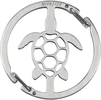 Klíčenka Nite Ize Medallion™ Turtle Key Carabiner