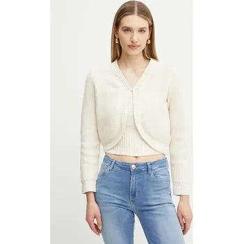 Dámský svetr Kardigan Guess ERYNN W5GR33.Z3M00 béžová 01X, vel. XL