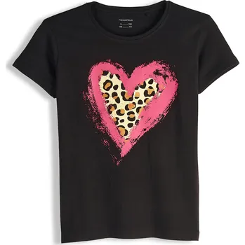 Dívčí tričko GATE Bavlněné tričko s potiskem 8Y 825-0685/89