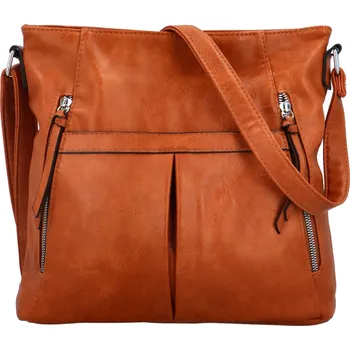 Kabelka Trendy dámská crossbody kabelka Linus, hnědá