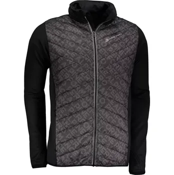 Pánská mikina Pánská sportovní mikina ALPINE PRO KHALL 2 MSWM148 ČERNÁ S