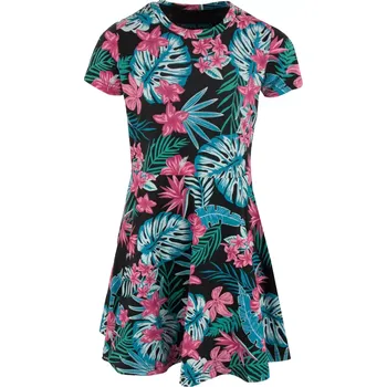 Dívčí šaty Dětské šaty ALPINE PRO DRIMO KSKA126 ČERNÁ 152-158