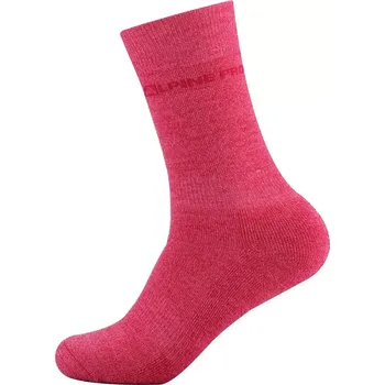 Pánské ponožky Ponožky ALPINE PRO KLAMO USCA086 RŮŽOVÁ L