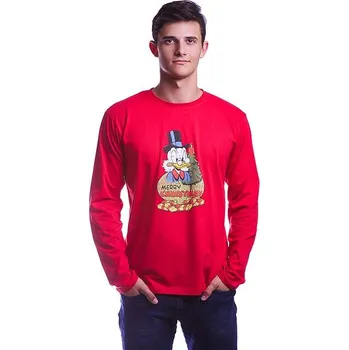 Rybářské oblečení Disney X-mas - tričko s dlouhým rukávem M