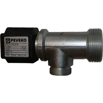 Instalatérský materiál Solenoidový ventil PEVEKO EVF 12.11.DN 25 RA rohový plynový, DESTILA, GASEX - EVF 12.11 DN 25 RA