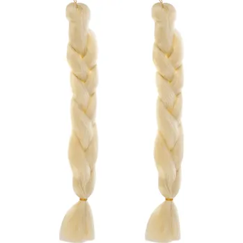 Soulima 23556 Vlasy Kanelové syntetické Copánky blond, 2 ks