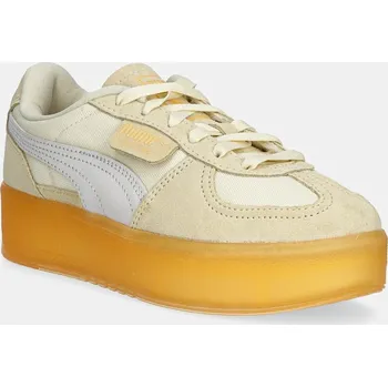 Dámská obuv Tenisky Puma Palermo Elevata Xtra Wns béžová barva, 401285 11X, EUR 38.5