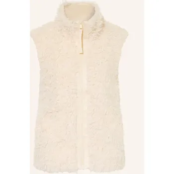 Dámská vesta Betty&Co Dámská Vesta Z Umělé Kožešiny, krémová, 38