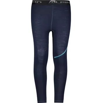 Chlapecké kalhoty Dětské termo kalhoty ALPINE PRO GAZERO KUNP018 MODRÁ/MODRÁ S